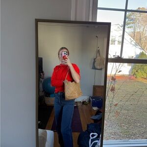 Bembien Tan Woven Bag